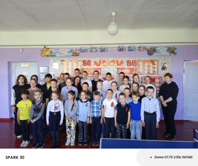 Празднование Дня Победы.